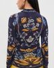 FARM Rio FARM Rio Golden Nature Blouse Golden Nature Navy Blue - 3