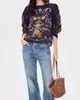 FARM Rio FARM Rio Golden Nature Navy Blue Blouse Golden Nature Navy Blue - 5