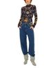 Farm Rio Farm Rio Golden Nature Ruched Top - 2