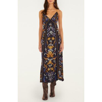 FARM Rio FARM Rio Golden Nature Slipdress