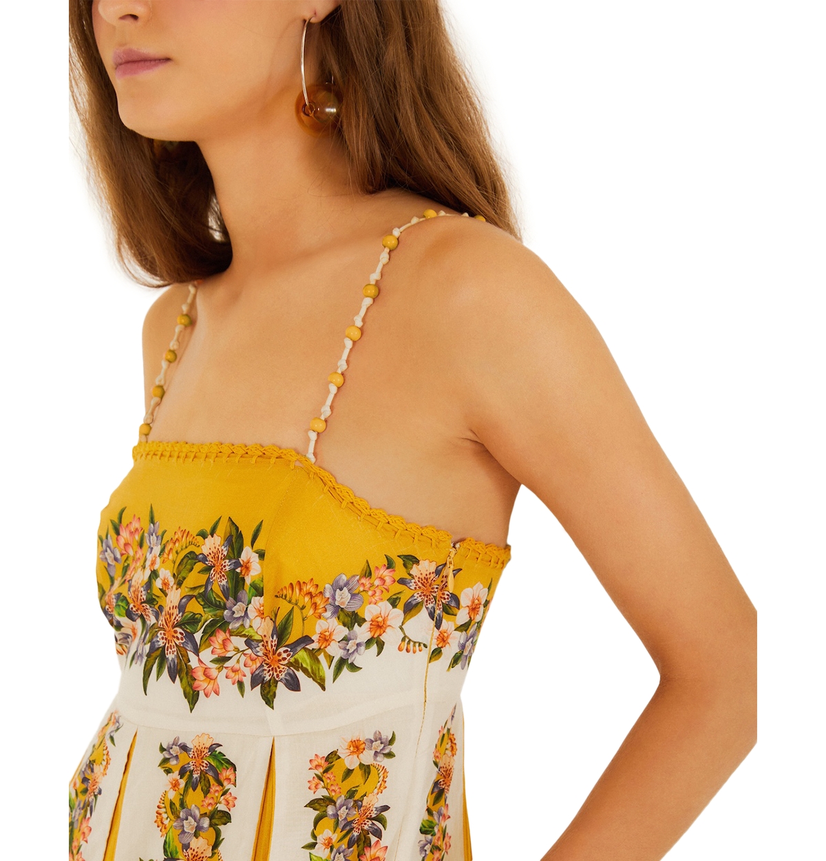 Farm Rio - Hilo Stripes Sand Dress