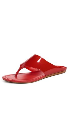 FARM Rio FARM Rio Jelly Thong Flat Sandals Scarlet