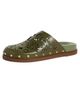 FARM Rio FARM Rio Lace Leather Anatomic Mules Seaweed Green - 1