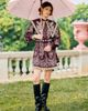 FARM Rio FARM Rio Lara Long Sleeve Minidress - 4
