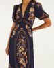 FARM Rio FARM Rio Lara Print Lace Trim Maxi Dress - 3