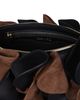 Farm Rio Farm Rio Leather & Suede Flower Clutch - 3