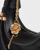 FARM Rio FARM Rio Leather Small Banana Bag Black One - 5