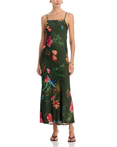 Farm Rio Farm Rio Leopard Flowers Dress