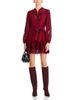 Farm Rio Farm Rio Long Sleeve Lace Detail Mini Dress - 2