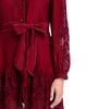 Farm Rio Farm Rio Long Sleeve Lace Detail Mini Dress - 3
