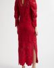 FARM Rio FARM Rio Long Sleeve Lace Knit Midi Dress - 2