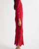 FARM Rio FARM Rio Long Sleeve Lace Knit Midi Dress - 3