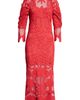 FARM Rio FARM Rio Long Sleeve Lace Knit Midi Dress - 5