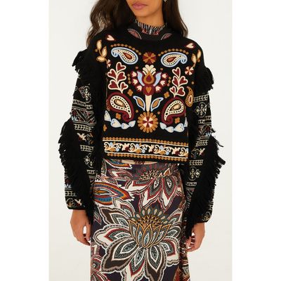 FARM Rio FARM Rio Love Paisley Cornelli Sweater