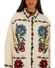 Farm Rio Farm Rio Lunar Boho Cropped Fleece Coat - 5