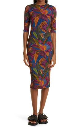 FARM Rio FARM Rio Macaws Jersey Dress