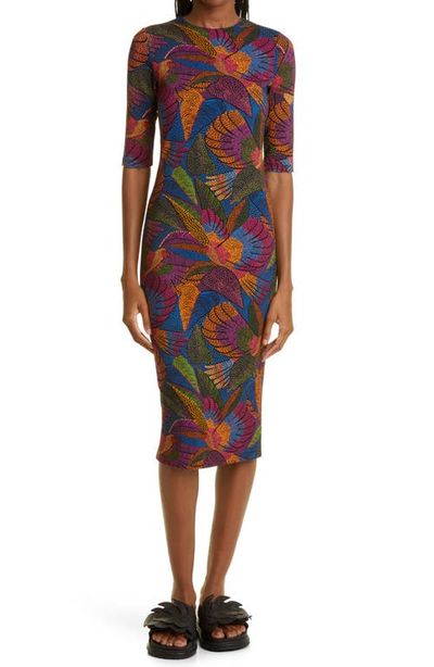 FARM Rio FARM Rio Macaws Jersey Dress