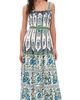 FARM Rio FARM Rio Manoela Off White Sleeveless Belt Maxi Dress Manoela Off-White - 1