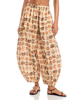 Farm Rio Farm Rio Marine Shells Sand Balloon Pants