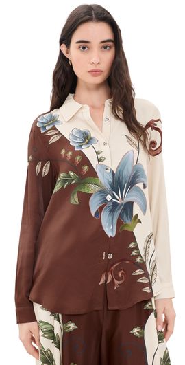 FARM Rio FARM Rio Milena Winter White Shirt Millena Winter White