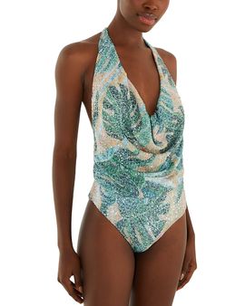 Farm Rio Farm Rio Mosaic One Piece Swimsuit