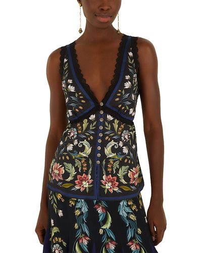Farm Rio Farm Rio Natalia Sleeveless Blouse
