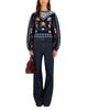 Farm Rio Farm Rio Natalia Wool Blend Crewneck Sweater - 2