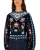 Farm Rio Farm Rio Natalia Wool Blend Crewneck Sweater - 4