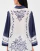 FARM Rio FARM Rio Nautical Scarf Button Down Shirt Coast Scarf Off White - 3