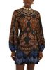 Farm Rio Farm Rio Nicole Mock Neck Mini Dress - 1