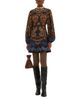 Farm Rio Farm Rio Nicole Mock Neck Mini Dress - 2