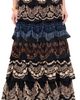 FARM Rio FARM Rio Nicole Ruffled Maxi Skirt Nicole Black - 1