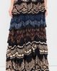 FARM Rio FARM Rio Nicole Ruffled Maxi Skirt Nicole Black - 3