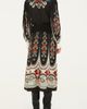 FARM Rio FARM Rio Nikita Long Sleeve Midi Shirt Dress - 2