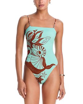Farm Rio Farm Rio One Piece Swimsuit with Adjustable Straps
