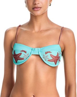 Farm Rio Farm Rio Padded Bikini Top with Magnetic Clasp