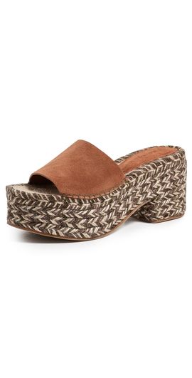 FARM Rio FARM Rio Platform Espadrille Sandals Brown