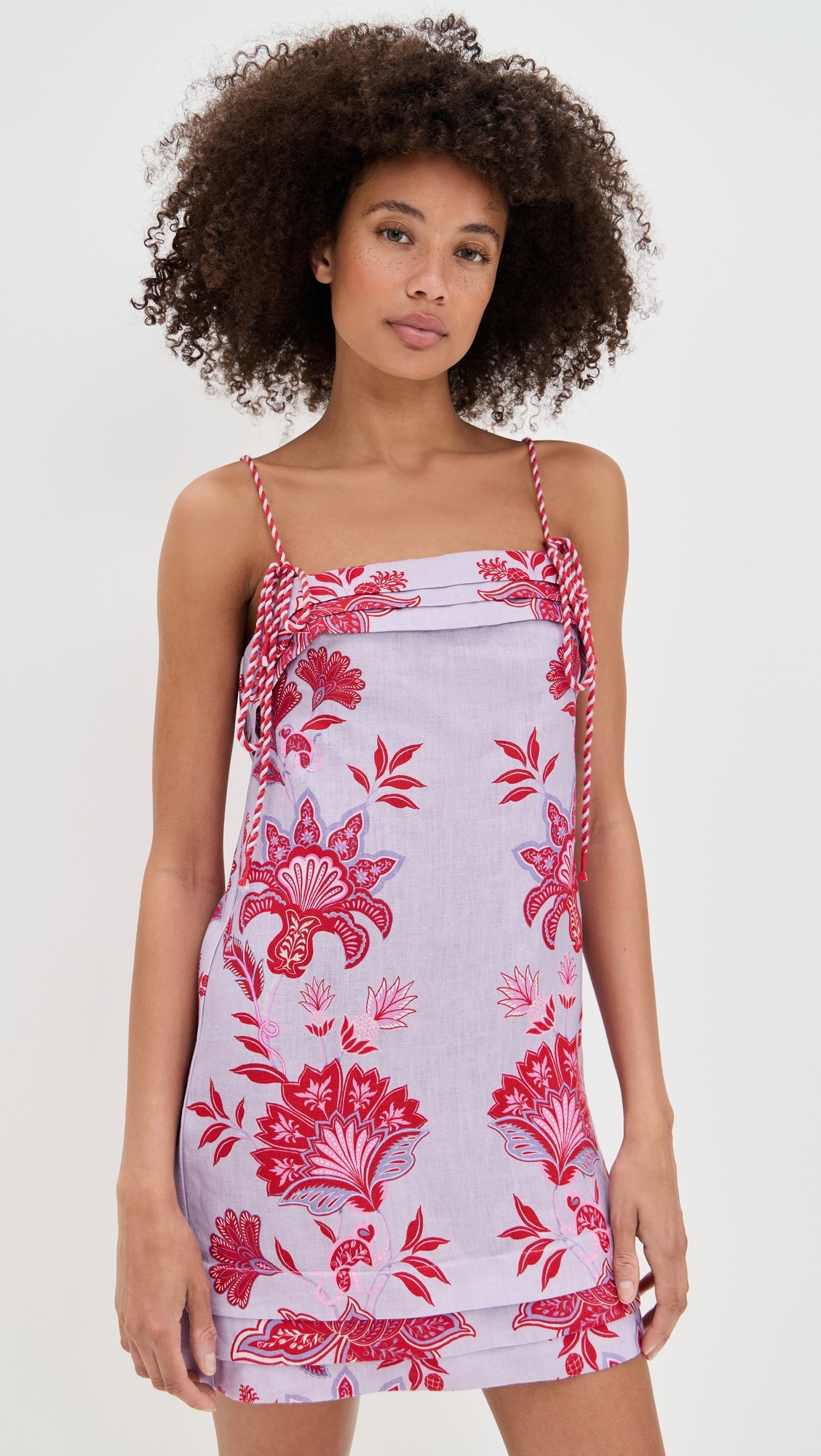 farm rio lilac colorful party midi dress FARM Rio | Dresses | Farm Rio Lilac Colorful Party Midi Dress