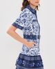 FARM Rio FARM Rio Porcelain Garden Mini Dress PORCELAIN GARDEN OFF-WHITE - 4