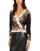 Farm Rio Farm Rio Printed Long Sleeve Blouse - 1