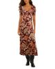 Farm Rio Farm Rio Printed Velvet Low Back Maxi Dress - 1