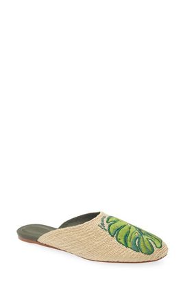 FARM Rio FARM Rio Raffia Icons Flat Mule
