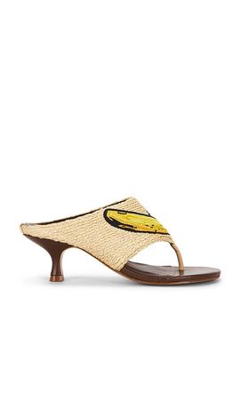 FARM Rio FARM Rio Raffia Icons Kitten Heel