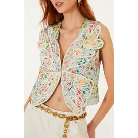 FARM Rio FARM Rio Rendeira 3D Linen Vest