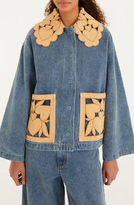 FARM Rio FARM Rio Richelieu Denim Barn Jacket 