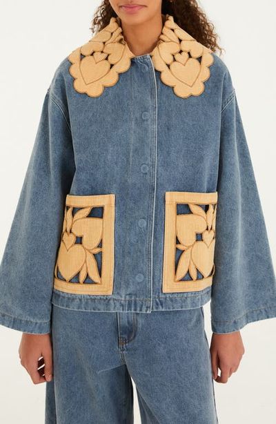 FARM Rio FARM Rio Richelieu Denim Barn Jacket 