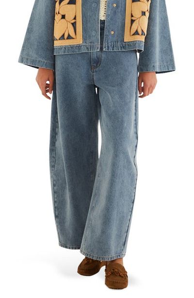 FARM Rio FARM Rio Richelieu Wide Leg Jeans