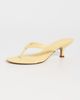 FARM Rio FARM Rio Rob Kitten Heel Sandals Pale Banana - 2