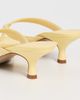 FARM Rio FARM Rio Rob Kitten Heel Sandals Pale Banana - 4