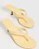 FARM Rio FARM Rio Rob Kitten Heel Sandals Pale Banana - 5